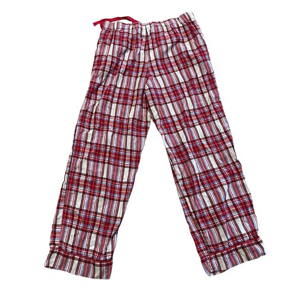 J. Crew Red Flannel Long-Sleeve Pajama Set in Vintage Plaid Size Medium - Picture 9 of 14
